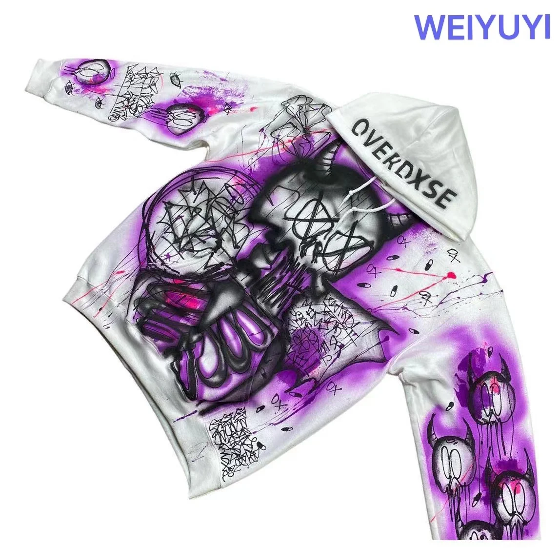 High Quality Cotton Oversize Hoodie StreetWear Thick Custom Plain Men Hoodie