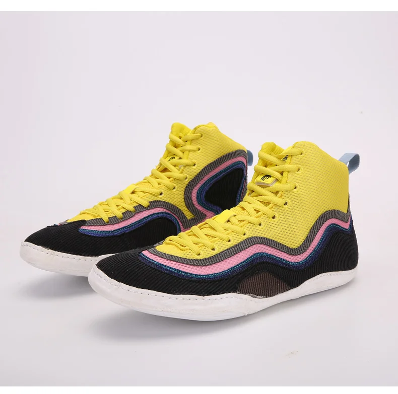 Day Key 2021 New Design Custom Colorful Fitness Bodybuilding Professional Boxing Wrestling Shoes For Men