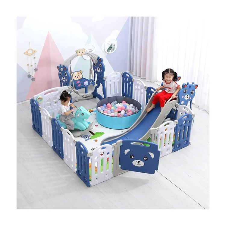 New modern safety play center baby plastic baby kids playpen fence