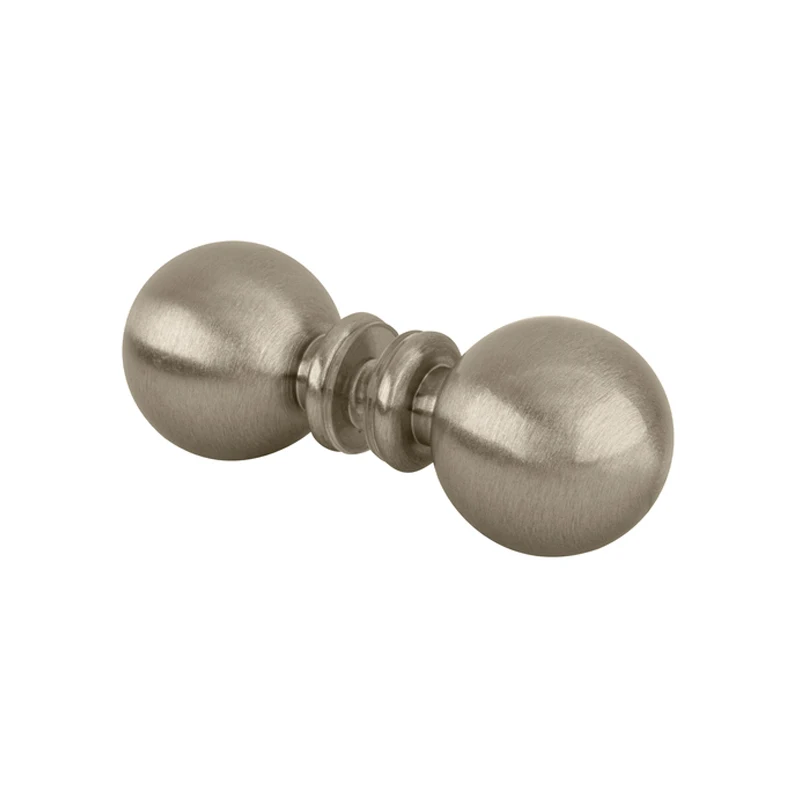 High Quality Easy to Install Handle Knob in Lifetime Brass Satin-Chrome White Gold Plated for Shower Bath Cabin Sliding Door