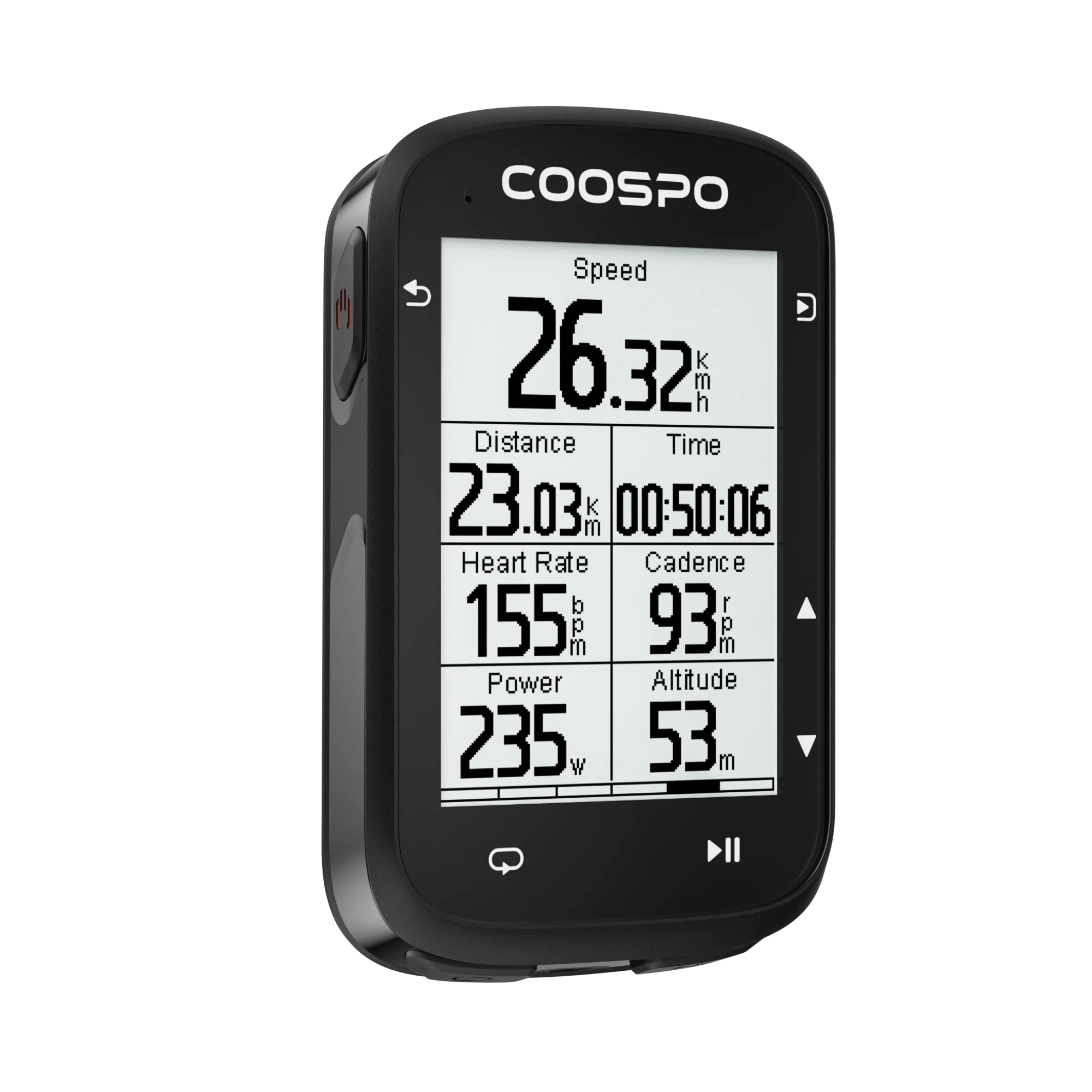 Coospo CS500 GPS Bike Computer with Route Navigation and Long Battery Life - Cycling Computer for Road