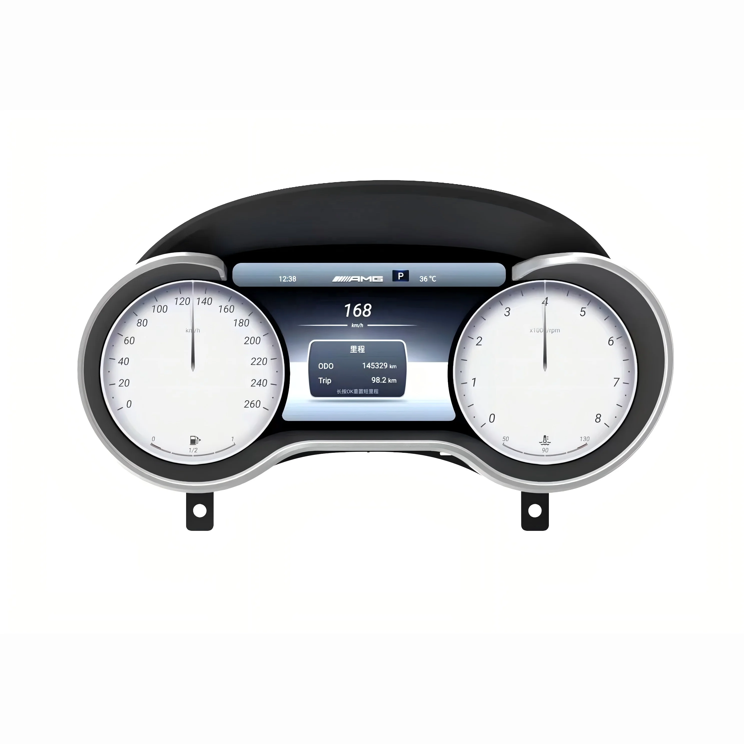 New arrival LCD Digital Speedometer Dashboard Panel Display For Mercedes Benz ML/GL 2005-2010 Virtual Instrument Cluster CockPit