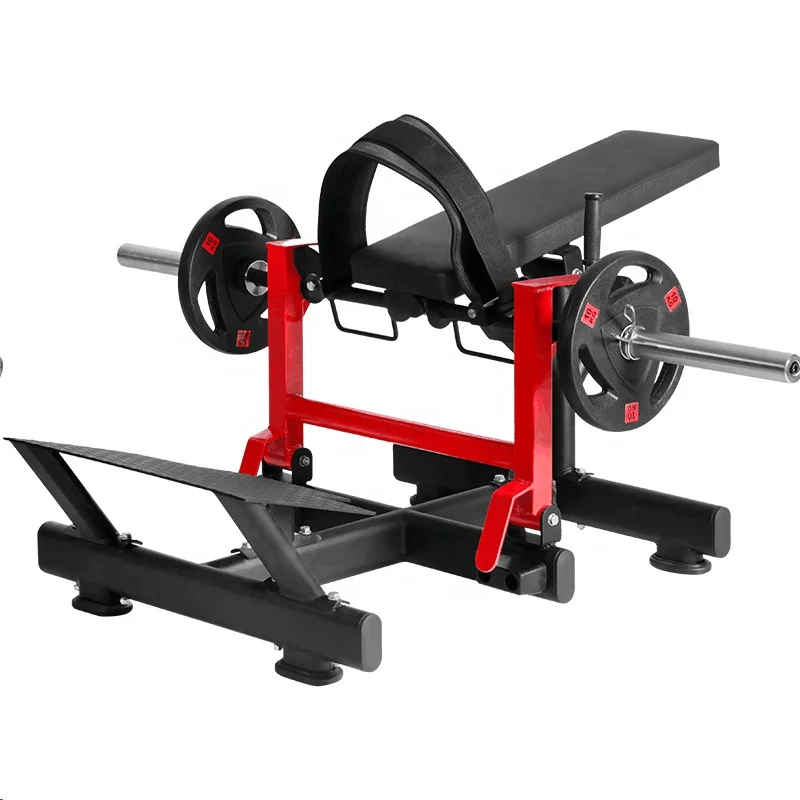 Sport Fitness Equipment Gym Hip Lift Hip Thrust Plate Loaded Gym Equipment Glute Drive Machine