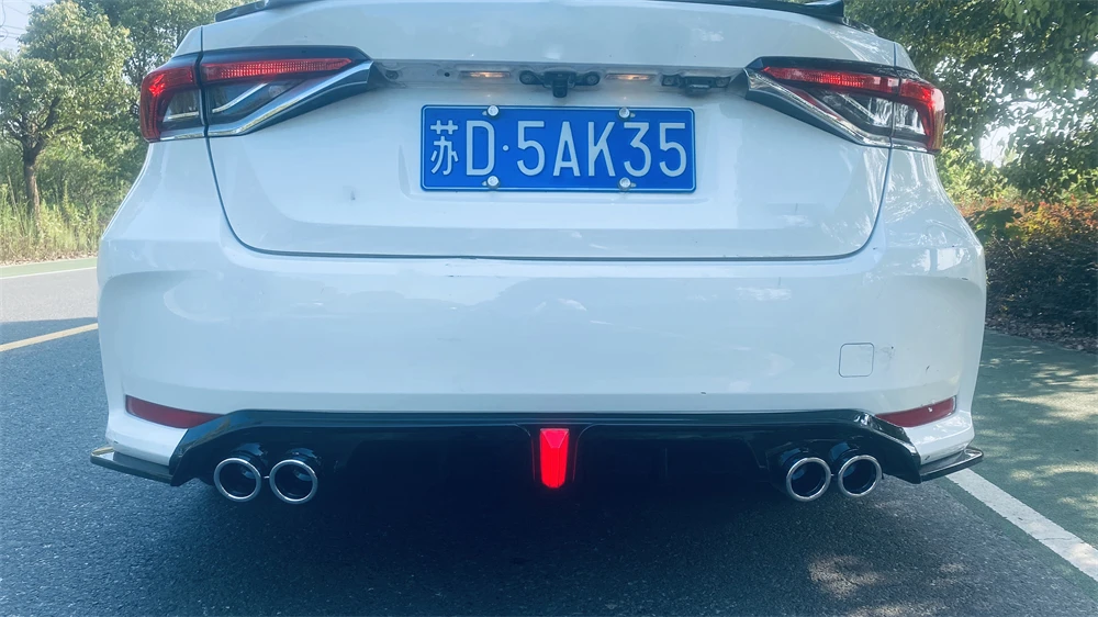 Rear lip For Corolla 2019 2020 2021 Car  Rear Bumper Diffuser