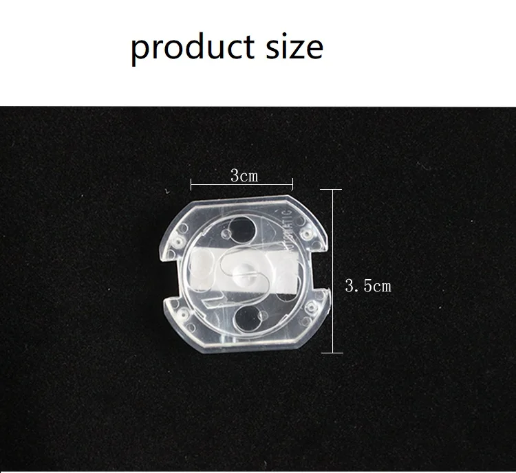 EU Power Socket Electrical Outlet Baby Kids Child Safety Guard Protection Anti Electric Shock Plugs Protector Rotate Cover