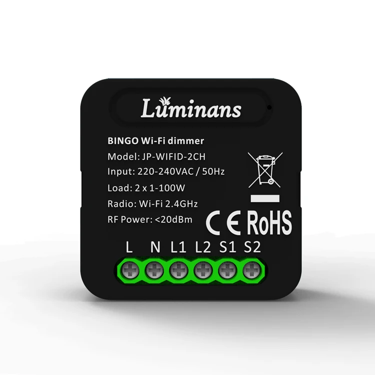 Luminans WIFI диммер 220-240 в 2000 Вт smart Relay wifi triac диммер модуль управляется tuya app