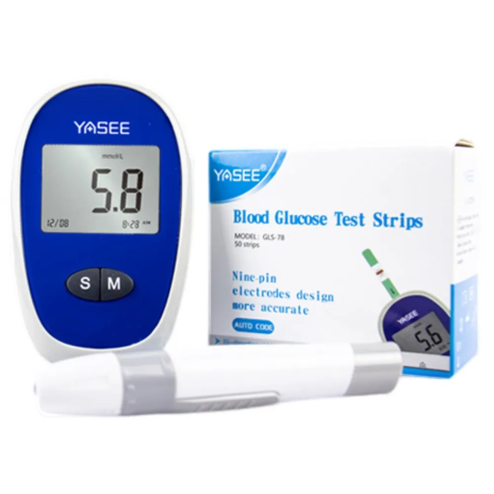 OEM manufacturer blood glucose meter Coded Blood glucose Meter/Continuous blood glucose meter for CE approved