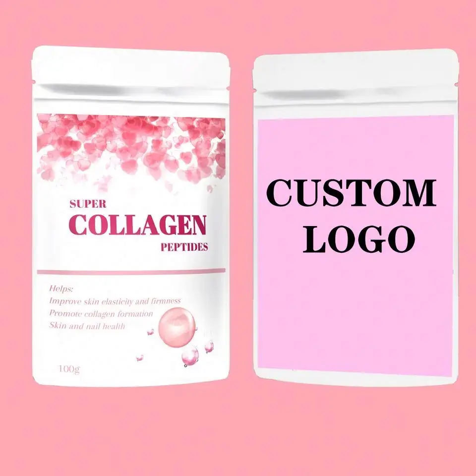 Beauty Products  Pure Hydrolyzed Collagen Peptides Powder Best private label beauty pure collagen powder marine