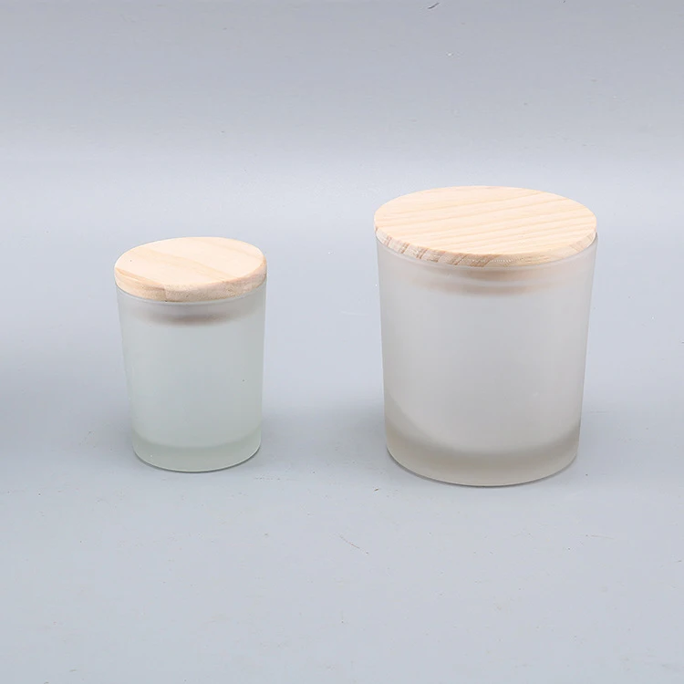  Изготовленный на заказ 6oz 300ml 200 мл 10 унций чистые метка частного назначения пустой 12oz стеклянный подсвечник банок контейнер для хранения с бамбуковой крышкой коробка изготовление
