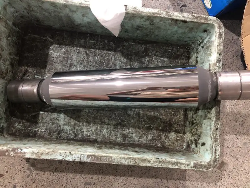 OEM Conductive hard metal surface coating bearing Shaft Sleeve on sales