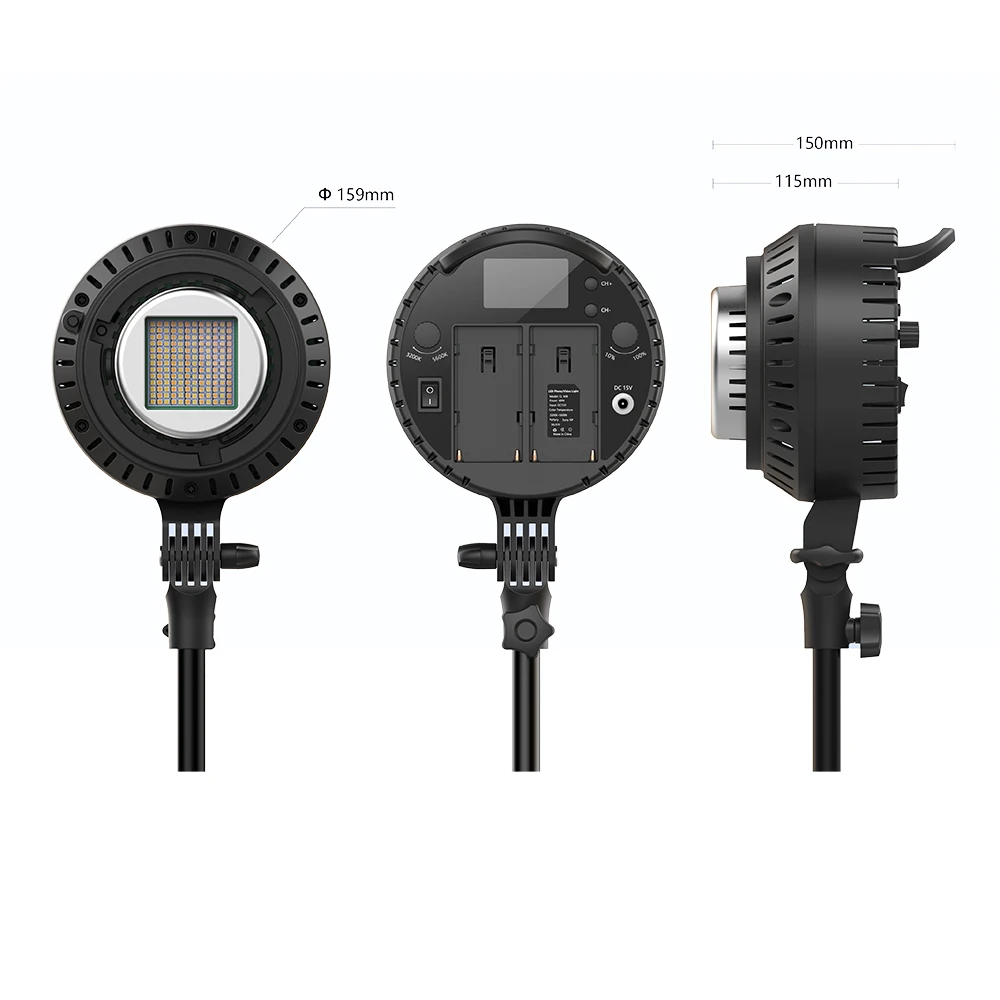 Bi Color photography photo studio equipment selfie vlogging led video lamps Key light lighting kit