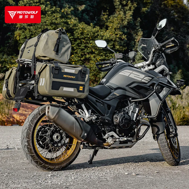 2024 New motorcycle saddle bags side bag motor bike 30L luggage storage bag