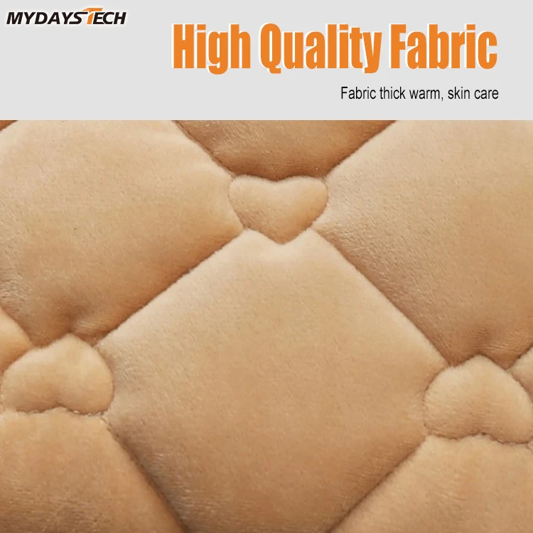 Mydays Outdoor Safety Comfortable Non-slip Car Heating Seat Cushion Cover with 3 Heat Setting