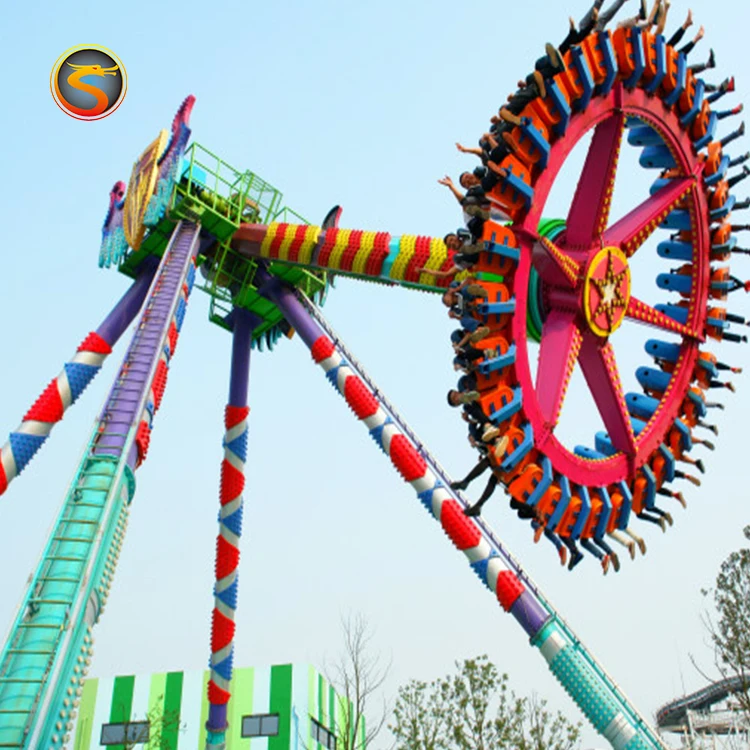 Big Supplier Theme Park Games Big Pendulum Frisbee Hammer Amusement Rides For Sale