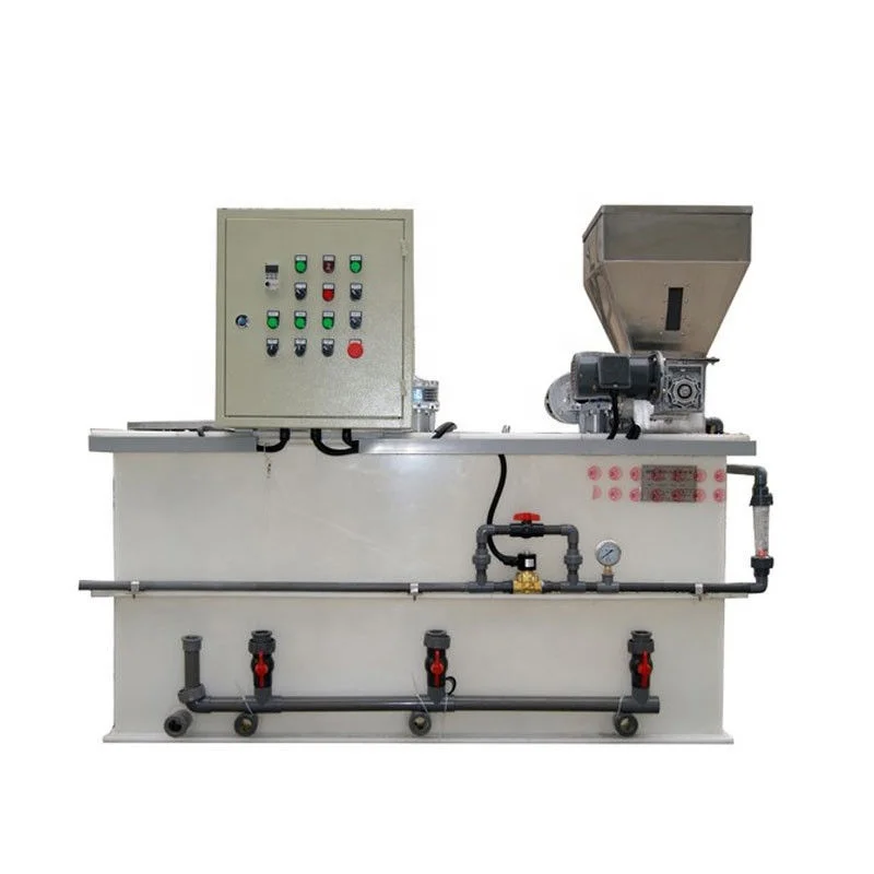 Automatic Chemical Polymer Dosing System Equipment in Waste Water Treatment Plant