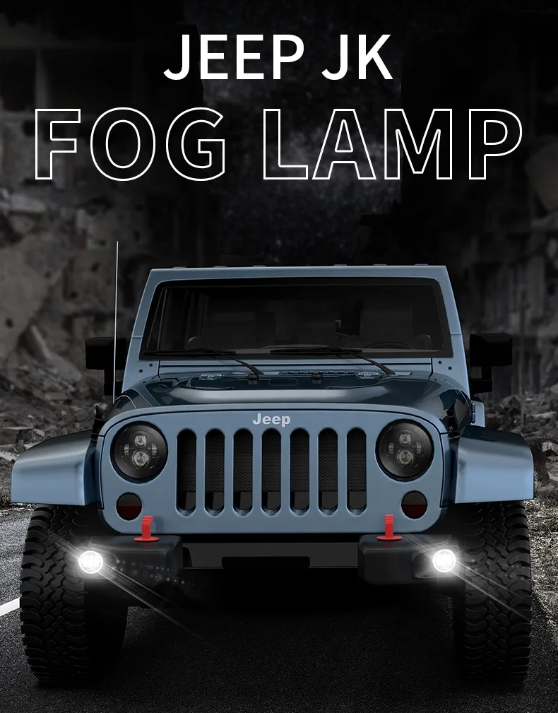 fog lamp driving fog lamp for jeep jk 4 inch fog light with turn