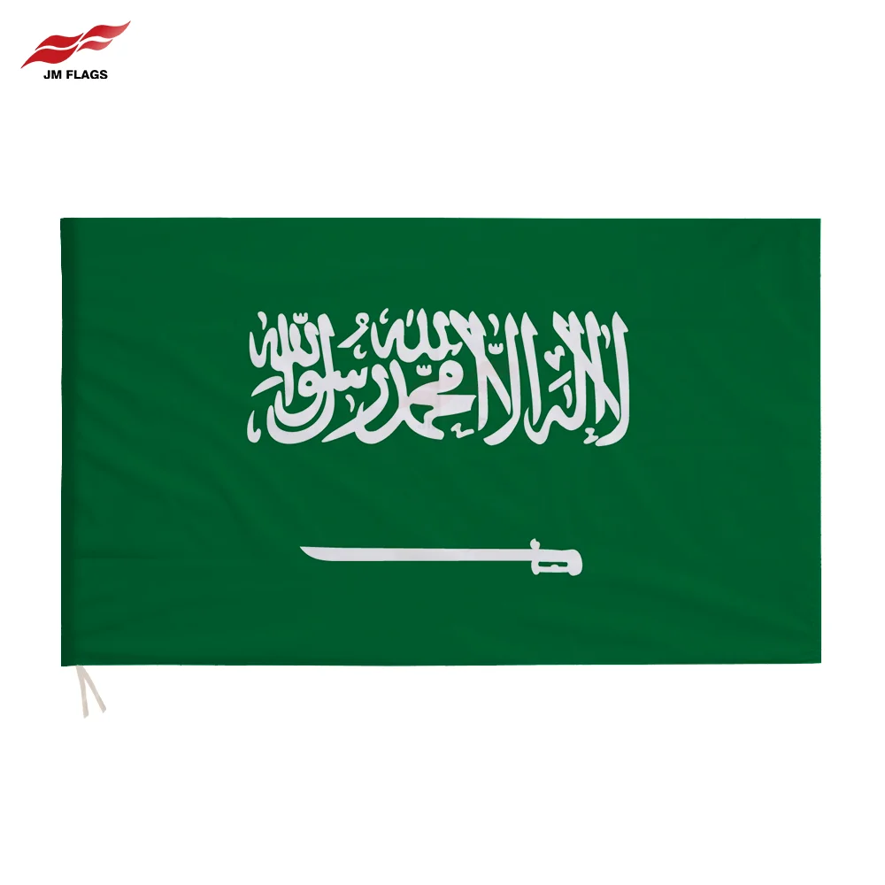 Customized Product Waterproof Hand Waving Flags 40*60cm Saudi Arabia National Flag
