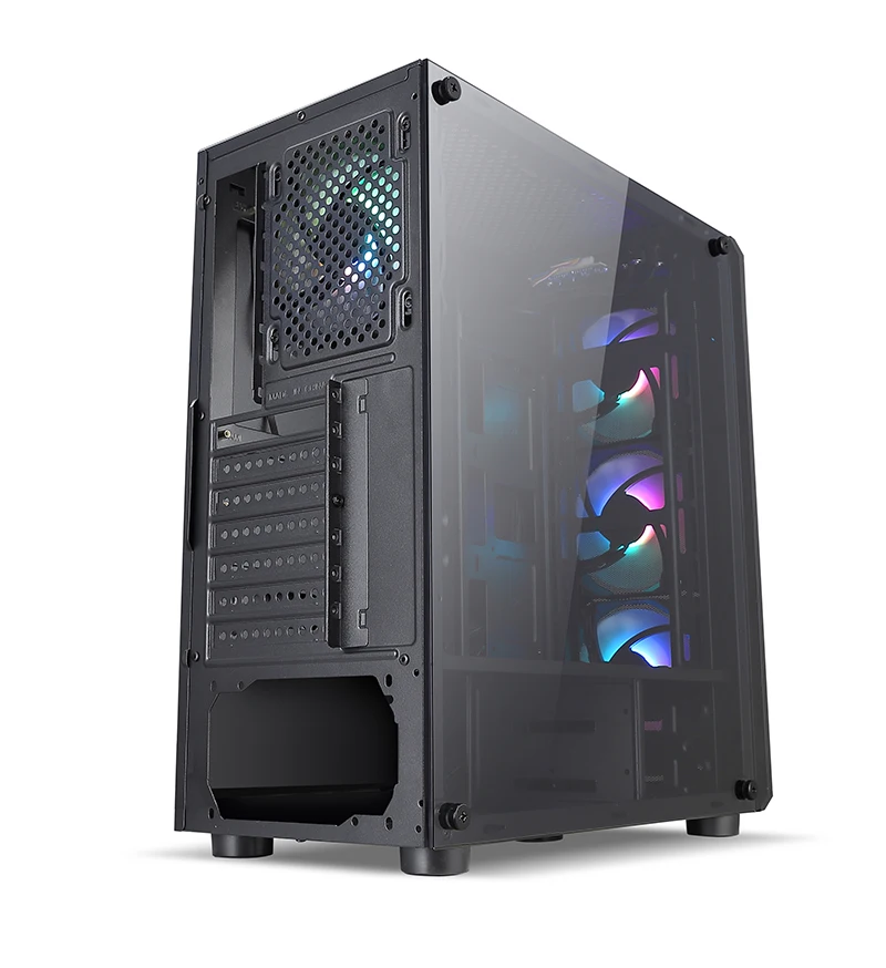 Лучший Корпус rgb Идеальный ПК-габин с светящимся логотипом из