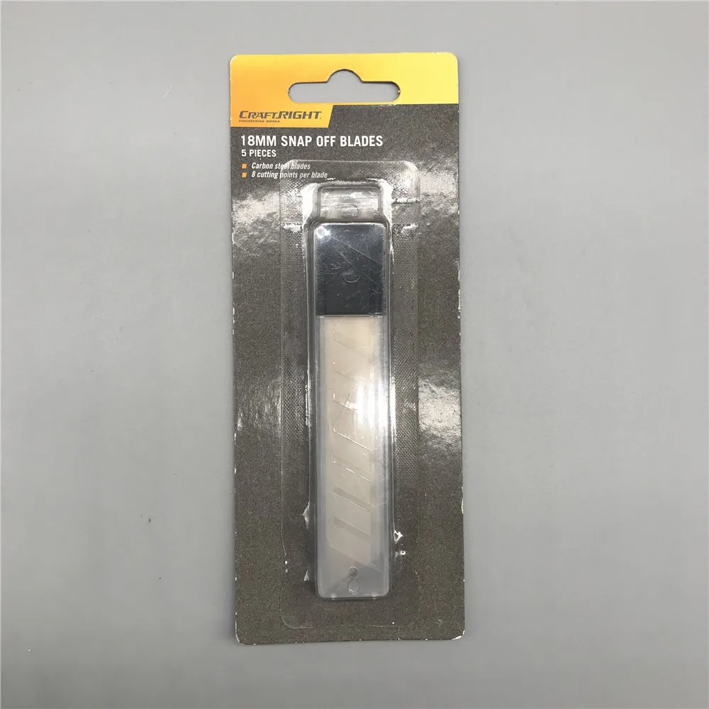 18mm wallpaper utility knife snap off spare carpet cutter blade
