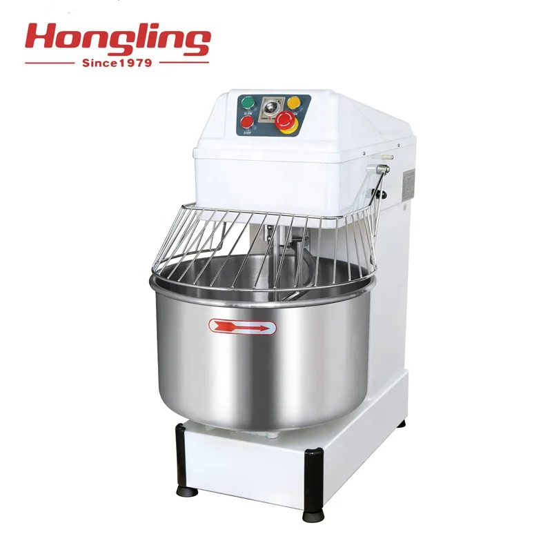 
HS-50 hot sale commercial bakery equipment 20 kg spiral mixer dough kneader for bakery 