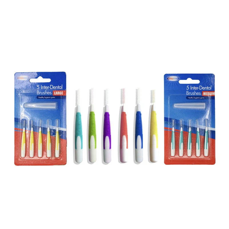 Oral Care Dental Wire Dupont Bristle teeth micro interdental tooth brushes