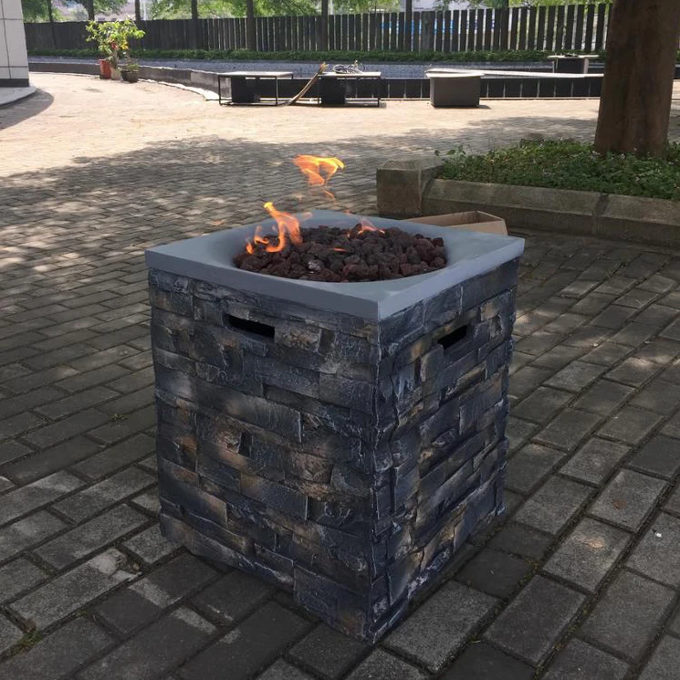 JIAHE outdoor garden patio propane natural gas small fire pit burner