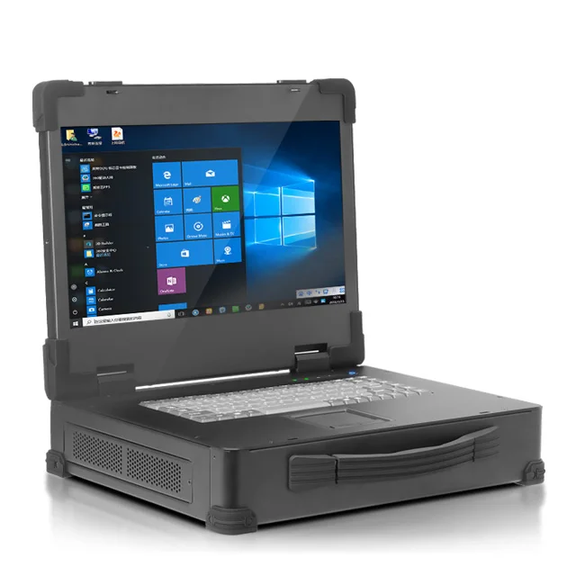 15.6 17 inch Rugged Industrial portable computer 4gb Graphics card Intel Core i7/i5/i3 Series rugged laptop