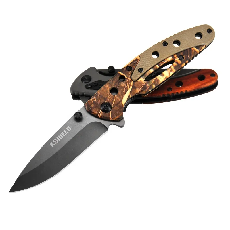 
New Product G10 And Steel Handle Multi Functional Folding Knife With Belt Clip 