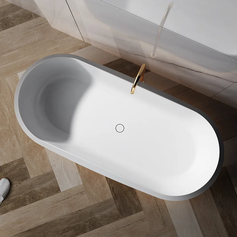 Bathtub With Resin for Hotel La Baignoire Acrylique Standard Adapte La Baignoire Acrylique