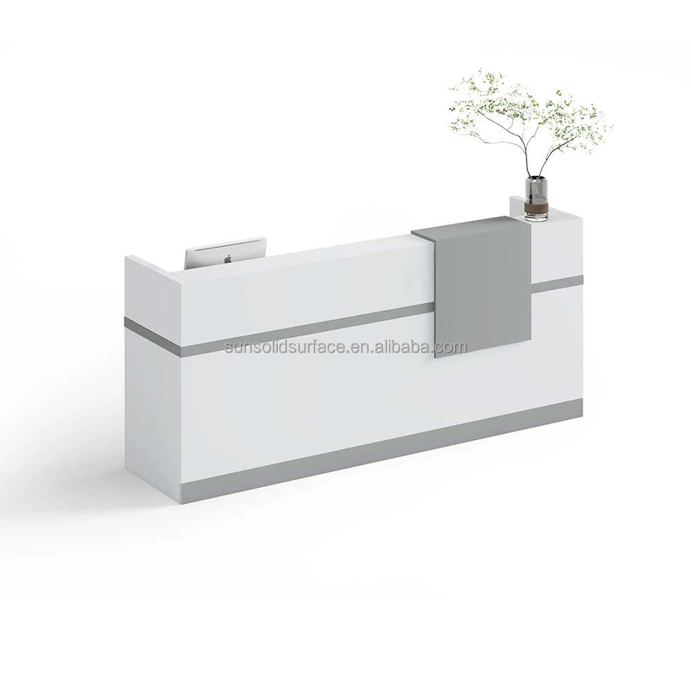 New Design Office Reception Desk Beauty Salon Furniture Front Desk Bar Reception Counter