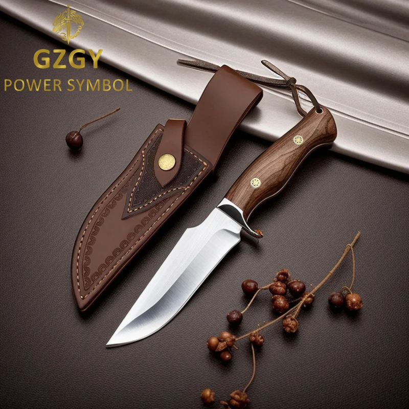 Professional 7-Inch Stainless Steel Full Tang Kitchen Boning Knife With Monzo Handle For Outdoor Cutting Tools