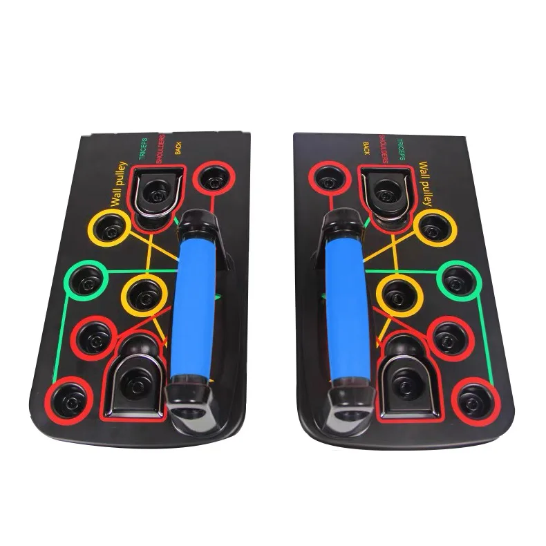2022 Best Seller Fitness Push Up Board For Home Training Exercise 9 In 1 Push Up Board Gym Fitness Push-Up Board/
