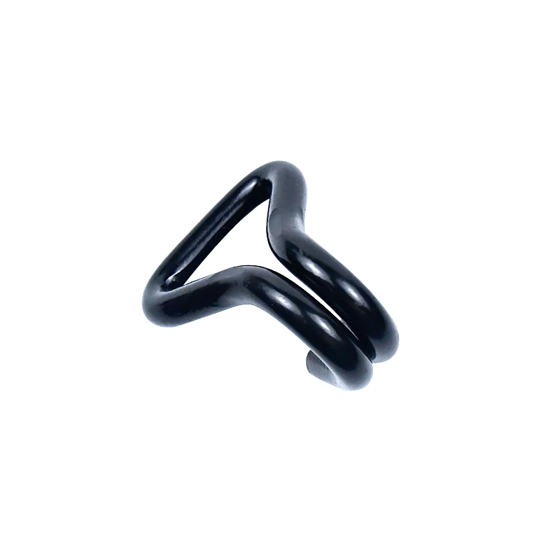 Ningbo China Manufactory 2 inch 3000kg Black PVC Coated Double J Hook