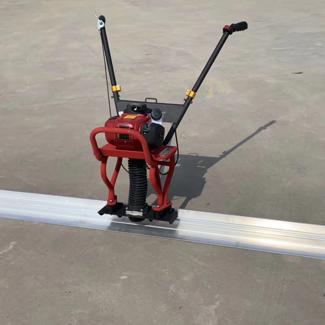 China Factory Construction Vibrating Screed Machinery Concrete Floor Leveling Machine