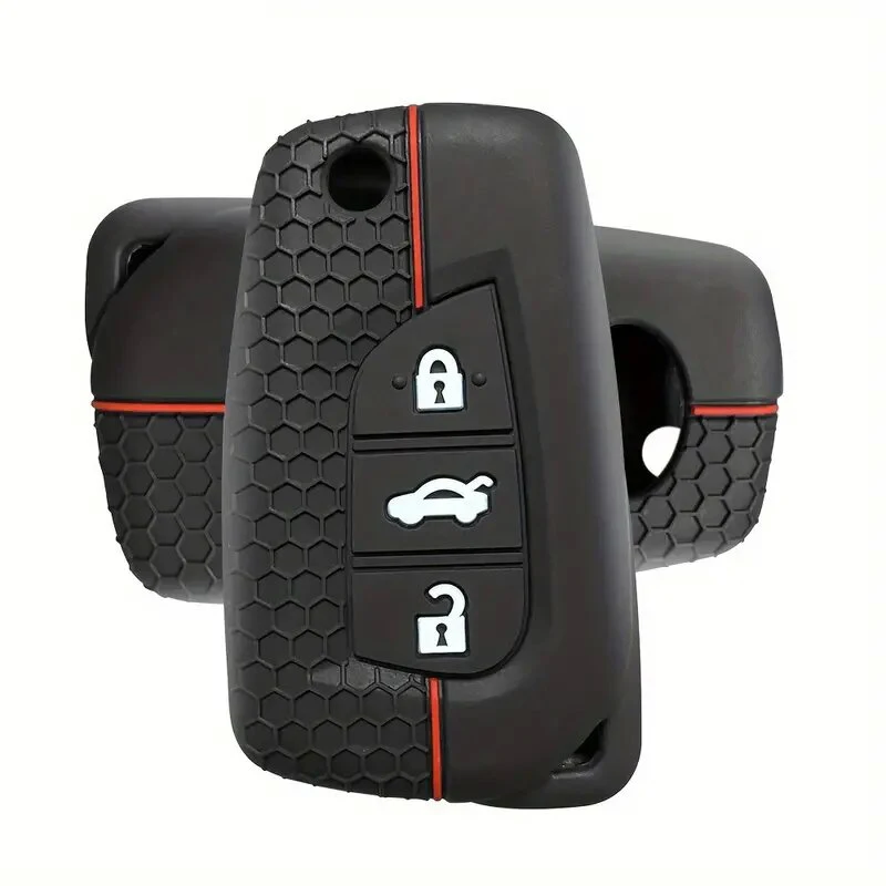 Smart Touch Fit For Toyota Corolla Verso remote Cross Car Silicone Key Case Cover Car Keys Protector Case