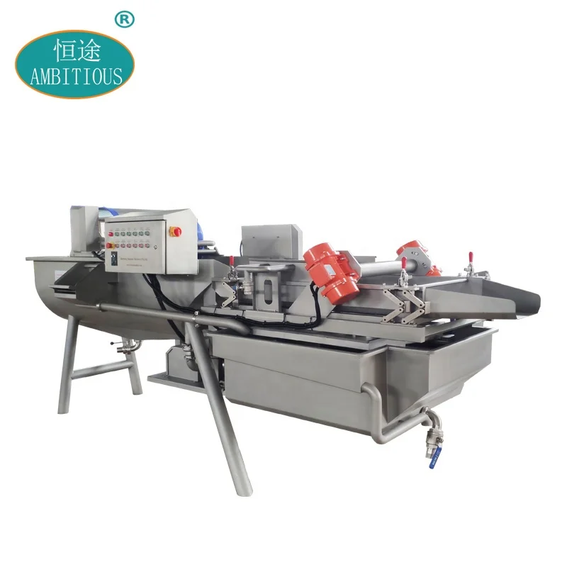 Industrial OEM High Capacity Drying Spraying Washer Electric Vortex Type Lettuce Leaf Chopped Salad Vegetable Washing Machine