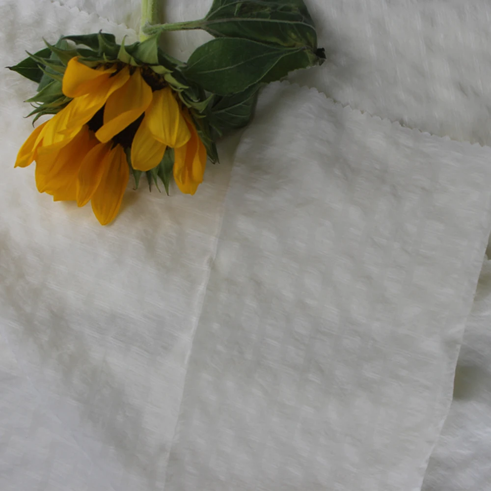 
Wholesale Breathable Nylon Rayon and Polyester Fabric Recycle Polyester for Shirts Fabric 