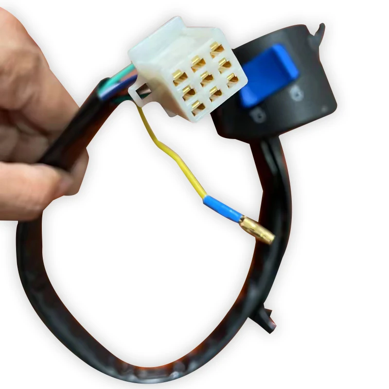 Motorcycle Switch Wiring Harness Switch wiring harness for motorcycle handle of electric bicycle