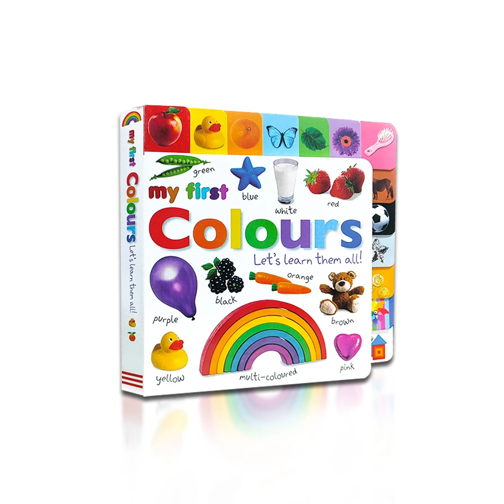 High Quality Book Printing Services Fun Kids Books Recyclable Paper Children Board Book Print On Demand