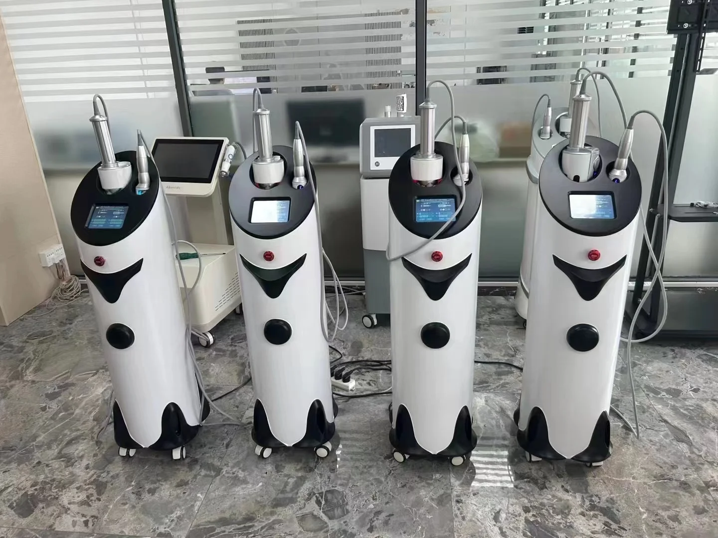 y shape face roller Roller rotating Therapy Machine Reduce Lymphatic massage Face Lifting Body Slimming Roller Massage Machine