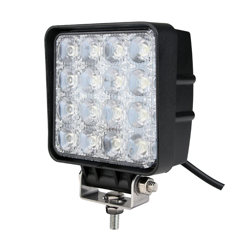 Tuff Plus waterproof 12v 50w EMC spot led truck lights offroad truck tractor led work light with stand