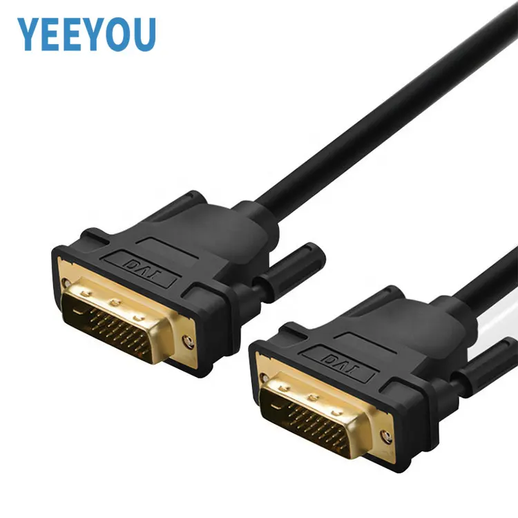 High Quality Dvi To Dvi Video Cable Male To Male Factory Price For Computer Extender