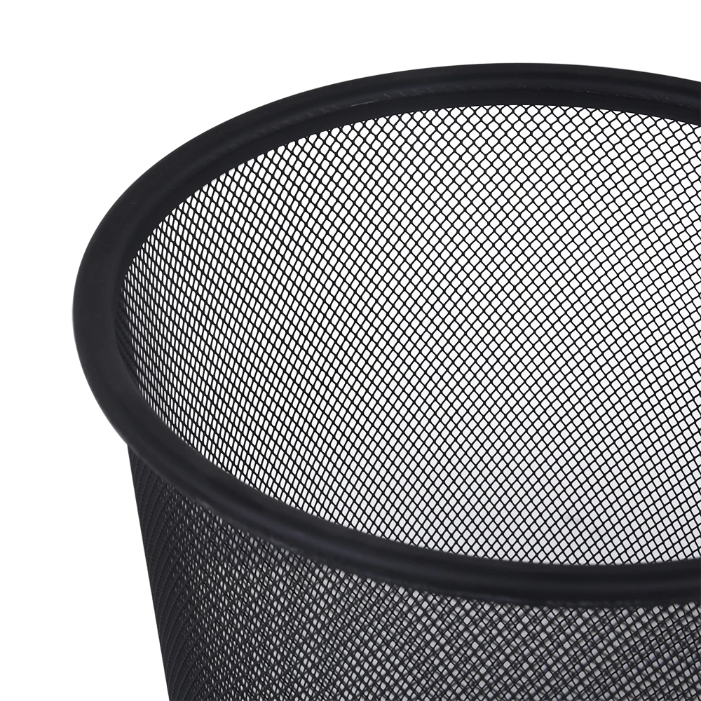 Office Can iron Mesh Waste Bin paper craft wast basket Paper Net Trash Basket