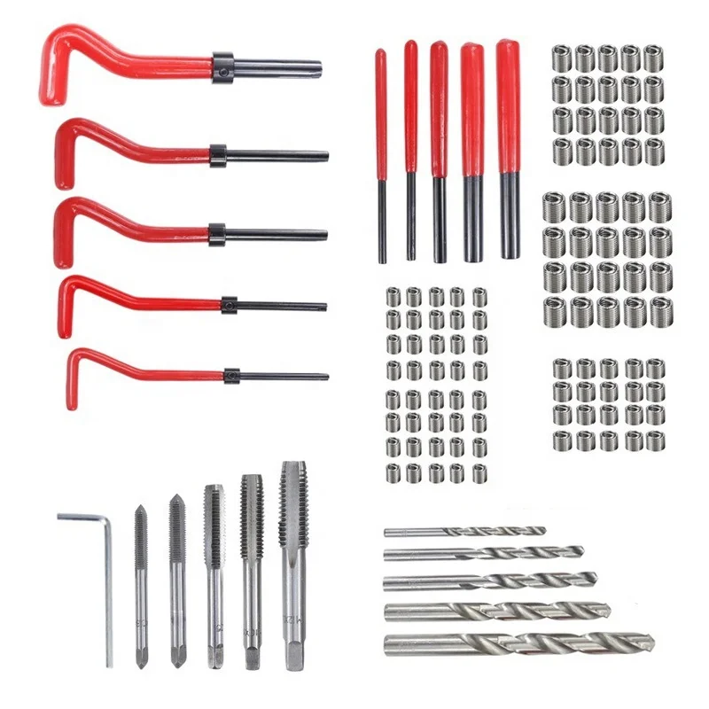 Thread Tool Kit 131 Thread Repair Tools Set Vehicle Equipment Tools Kit Set