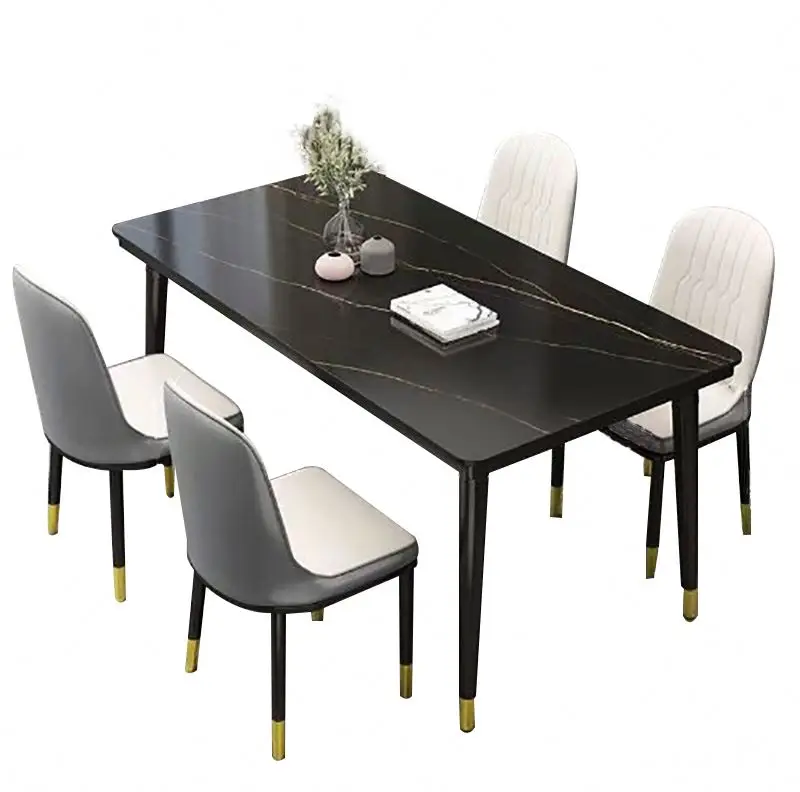Luxury Italian Led Furniture For Events Wheels Onyx Marble Stone Top Hotel Buffet Table With Food Warmers Induction Dining Table