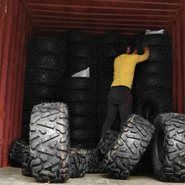 Natural Rubber Material and German Technology Technology solid tire atv tires 25x10x12 25x10-12 25x8x12
