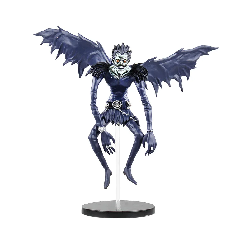 High Quality Anime Figure Death Note L Ryuuku Ryuk Rem PVC Action Figures Model Toys Dolls Manga Figurine for Halloween Gift