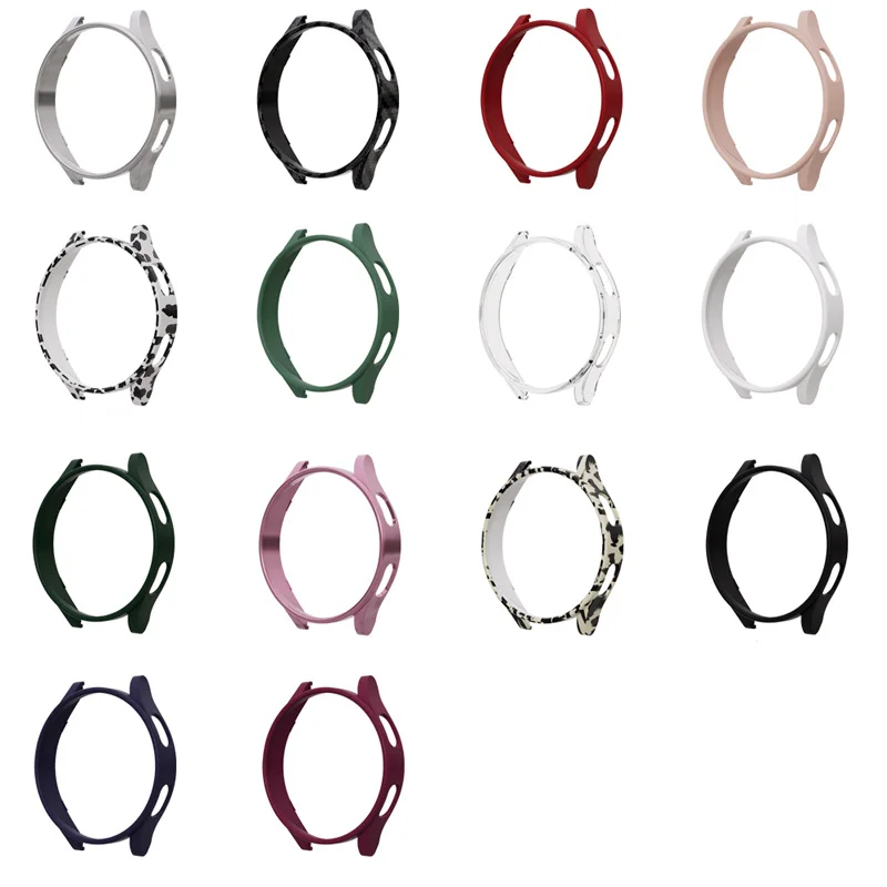 Hollow Half-Cover Watch Protective Case PC Anti Scratch Frame Shell for Samsung Galaxy Watch 4 5 6 40mm 44mm 42mm 46mm