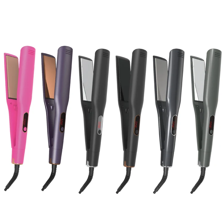 MCH 480F 250 Degrees Ceramic Anion Ceramic Plate Portable Titanium Flat Iron Professional Keratin Hair Straightener