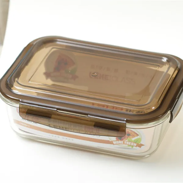 Wholesale popular stocked microwave heating candy container bento box round airtight